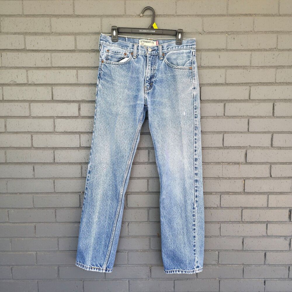 Levi's Men's Straight Fit Jeans Blue Wash Size 32x30Levi’s 505 Straight Fit Men’